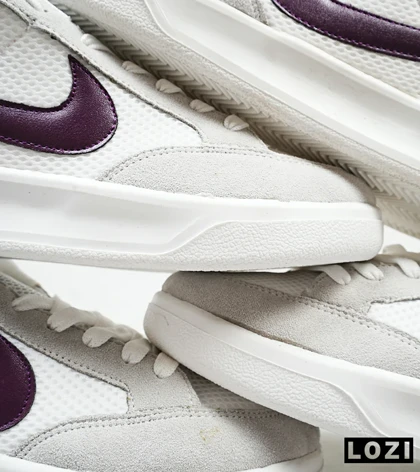 کفش کتانی مردانه سفید طوسی NIKE SB