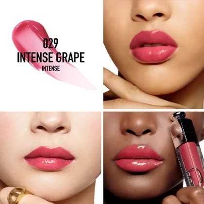 لیپ گلاس حجم‌دهنده مایع دیور مدل Addict Lip Maximizer رنگ Intense Grape شماره 029 – 6 میلی‌لیتر
