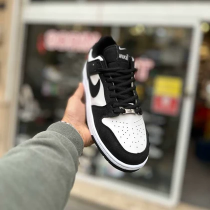 کتانی نایک SB سفید مشکی بزرگپا کد 6411