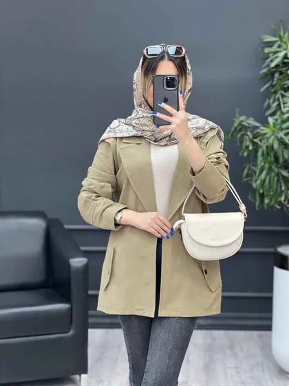 مانتو لینن سر شانه ژیله