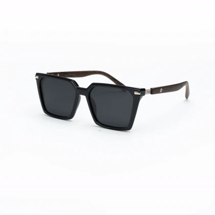 عینک آفتابی مردانه وزنانه پلاریزه پولو POLO مدل SG-25140باطراحی دسته طرح‌چوب وشیک