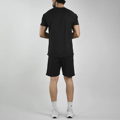 ست تیشرت و شلوارک اسپرت آدیداس مدل HS-5046 مشکی