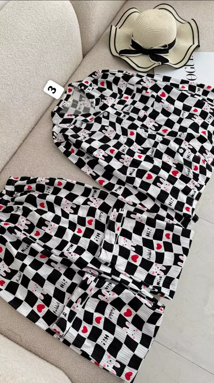 ست بلوز شلوارراحتی 3263