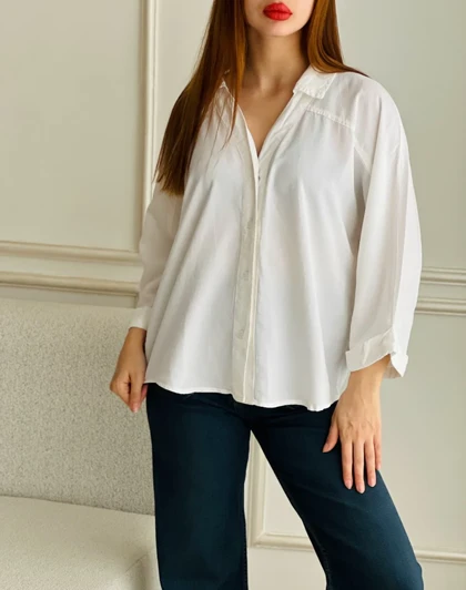 شومیز سیلک آنیا کد SH-3073