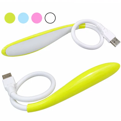چراغ مطالعه USB مدل T-001 با نور LED و قابلیت تنظیم زاویه