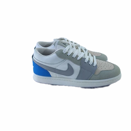 کفش اسپرت زنانه و پسرانه تمام وارداتی نایکی Nike مدل جردن پاریس طوسی آبی کد 681