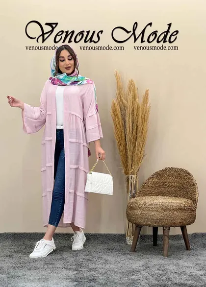 مانتو عبایی پله ای