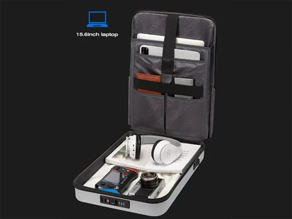 کوله پشتی لپ تاپ 15.6 اینچ بنج Bange اصل مدل BG-7682 قفل دار