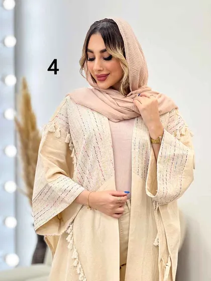 مانتو پانچ طرح دار