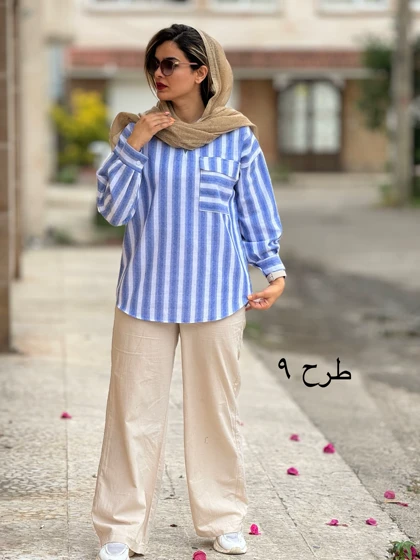 مانتو شومیز آوین ( بدون در جیب )