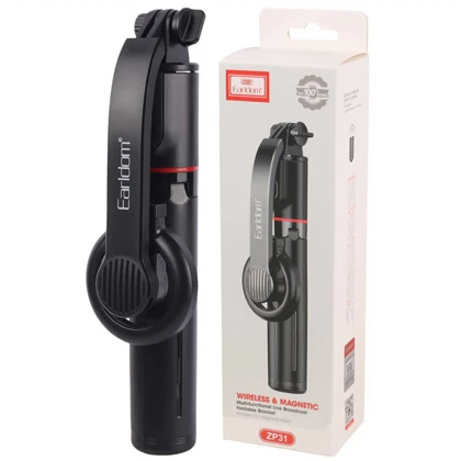 مونوپاد سه پایه دار بلوتوثی ارلدام با چرخش 360 درجه ET-ZP31