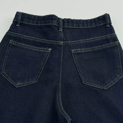 شلوار جین نیم بگ 1008207