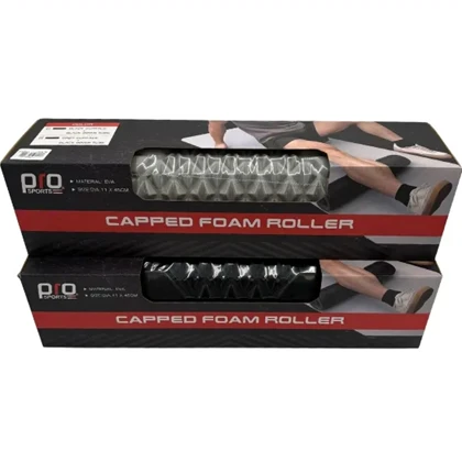 فوم رولر پرو اسپورتز Pro Sports مدل Capped Foam Roller طول 45 سانتی‌متر