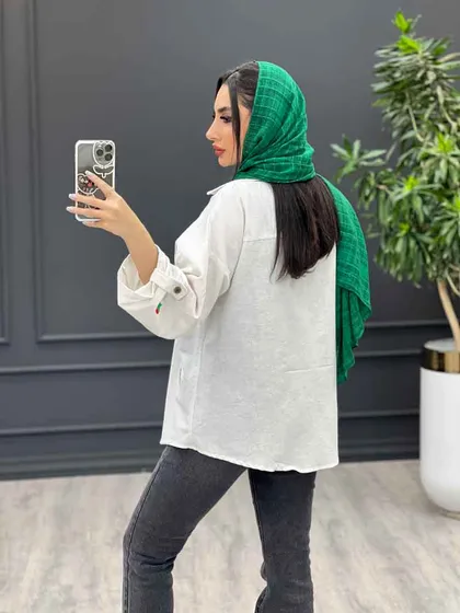 مانتو طرح توت فرنگی