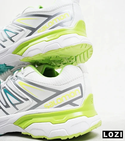 کفش کتانی سفید سبز سالومون Salomon X ULTRA
