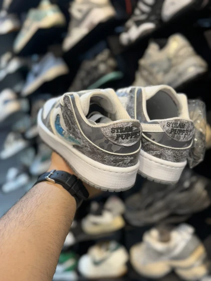 کتانی زنانه دراگون طوسی