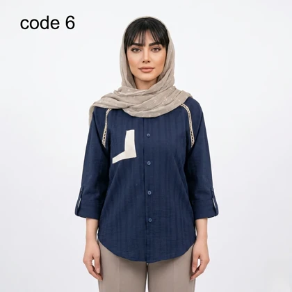 شومیز صوفیا ژاکارد مدل مهدیه علیدسا