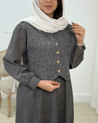 ست پیراهن و وست گلی کد محصول 1520