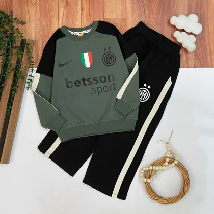 بلوز شلوار پسرانه مدل تیم اینتر