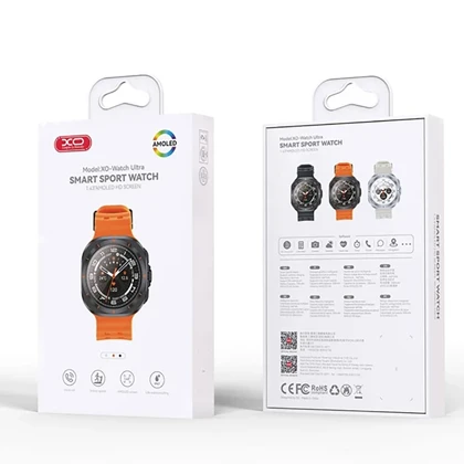 ساعت هوشمند ایکس او XO مدل WATCH ULTRA با بند سیلیکونی