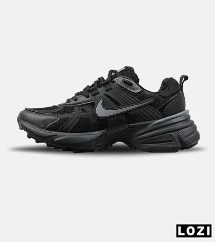 کفش کتانی بزرگ پا مشکی Nike Cushlon V2K مدل 8887