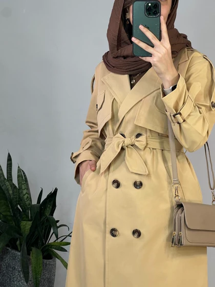 بارانی بلند غزال