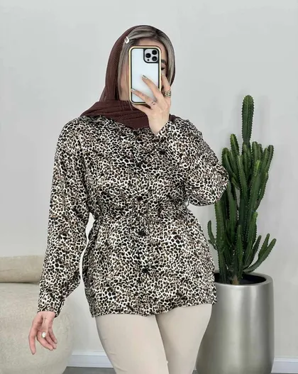 شومیز پلنگی(41)کد3480