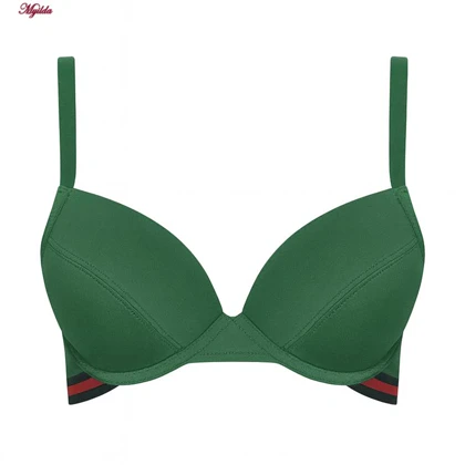 ست شورت و سوتین زنانه رنگ سبز میسا مدل 5346-9030