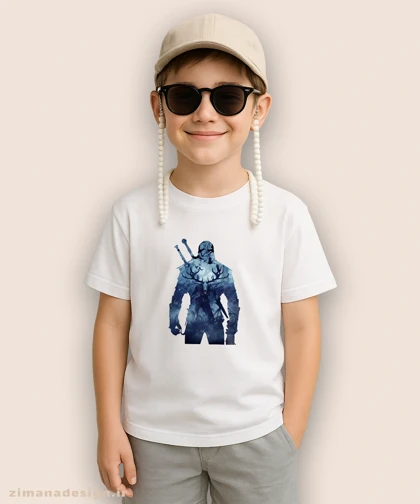 تیشرت بچگانه طرح ویچر کد 989