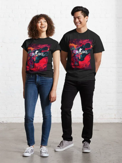 تیشرت طرح Hyper Beast CSGO کانتر استریک