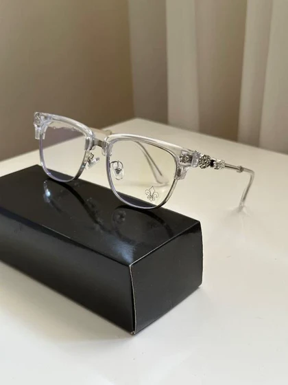 عینک کلاب مستر کروم هارتز کد 555 Chrome Hearts