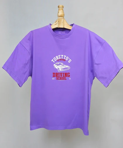 تیشرت لش مردانه و زنانه مدل ماشین سریع و خشن