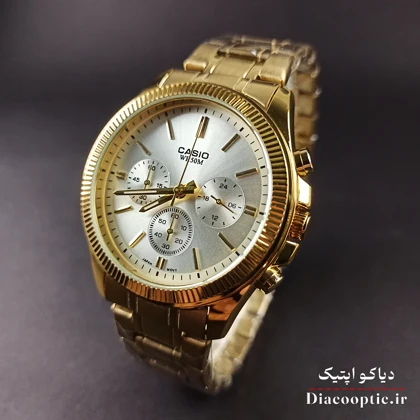 ساعت مچی مردانه برند کاسیو سه موتور مدل DO1170 استیل