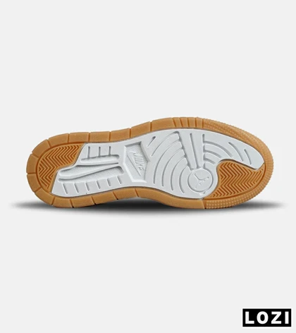 کفش مردانه و زنانه کرم سفید سرمه ای NIKE AIR FORCE مدل 7813