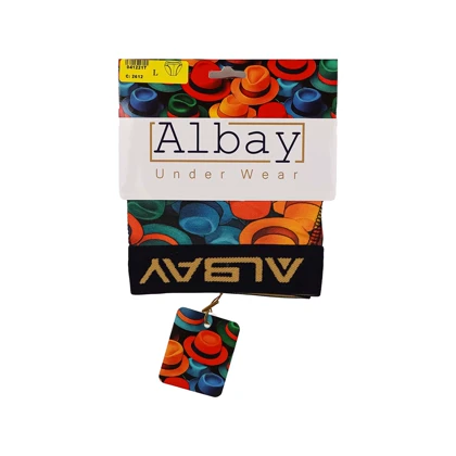 شورت اسلیپ مردانه طرحدار Albay کد 104