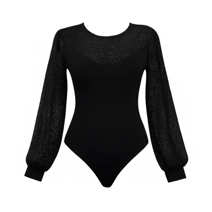 بادی فانتزی برند پاپیلون رنگ مشکی کد 450