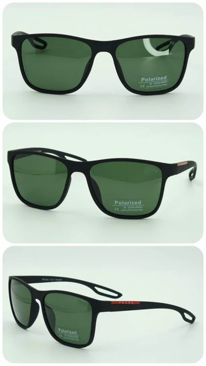 عینک آفتابی مردانه پرادا Prada 1729P پلاریزه و ضد اشعه UV400 ایتالیایی