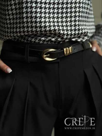 شلوار بگ جلو پیله قد 100