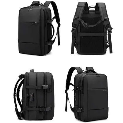 کوله پشتی بنج اورجینال مدل BANGE - BG3028 + پمپ وکیوم و قفل ضد سرقت