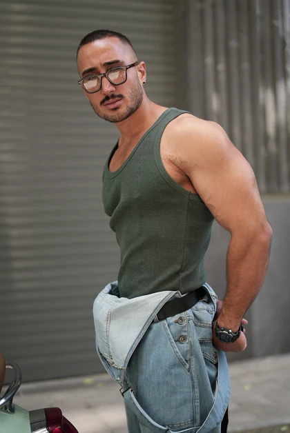 رکابی تنک تاپ قهرمانی آیسان اسلامی سبز تیره