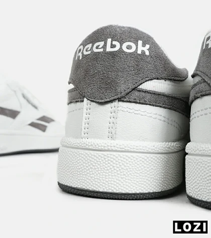 کفش کتانی کژوال سفید طوسی زنانه Reebok CLUB