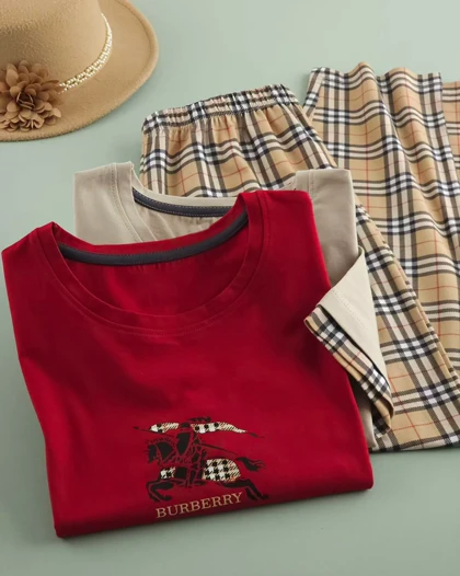 تی‌شرت و شلوار burberry