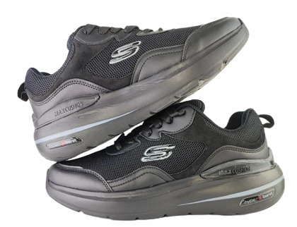 کفش اسپرت و روزمره مردانه برند اسکچرز Skechers مدل مکس مشکی کد 167