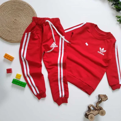 بلوز شلوار دورس اسپرت خواهر برادری adidas