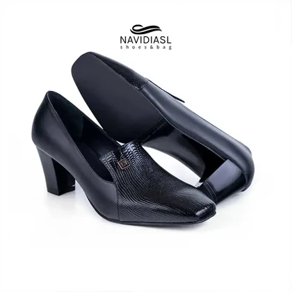 کفش زنانه چرم مجلسی کد 4022001