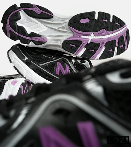 کفش کتانی مردانه و زنانه مشکی بنفش NEW BALANCE 1064 V.2 مدل 6364