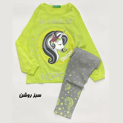 ست دخترانه مدل تکشاخ