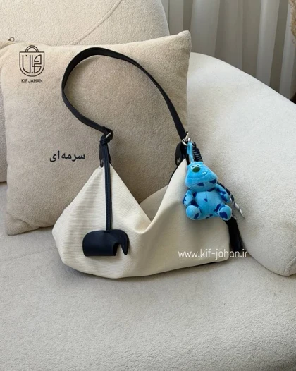 کیف دخترانه کتان گلایل