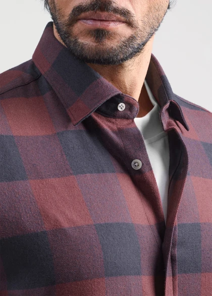 پیراهن چهارخانه 2520109