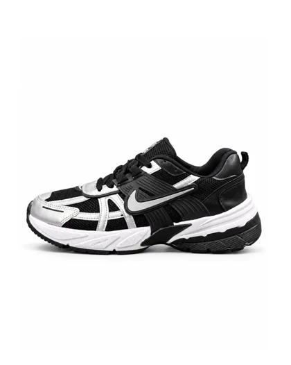 کفش کتانی مردانه نایکیv2k رنگ مشکی نقره ای 2 Nike V2k